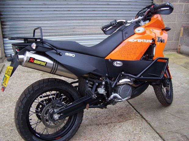 Not Nigel's KTM but one of the many we've remapped earlier...