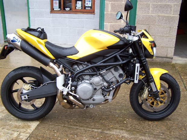 Running very rich, this Morini was almost petrol cooled – an ECU remap sorted out the fuelling.