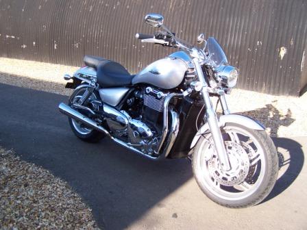 A Thunderbird with a little more noise – these bikes respond well to an ECU remap.