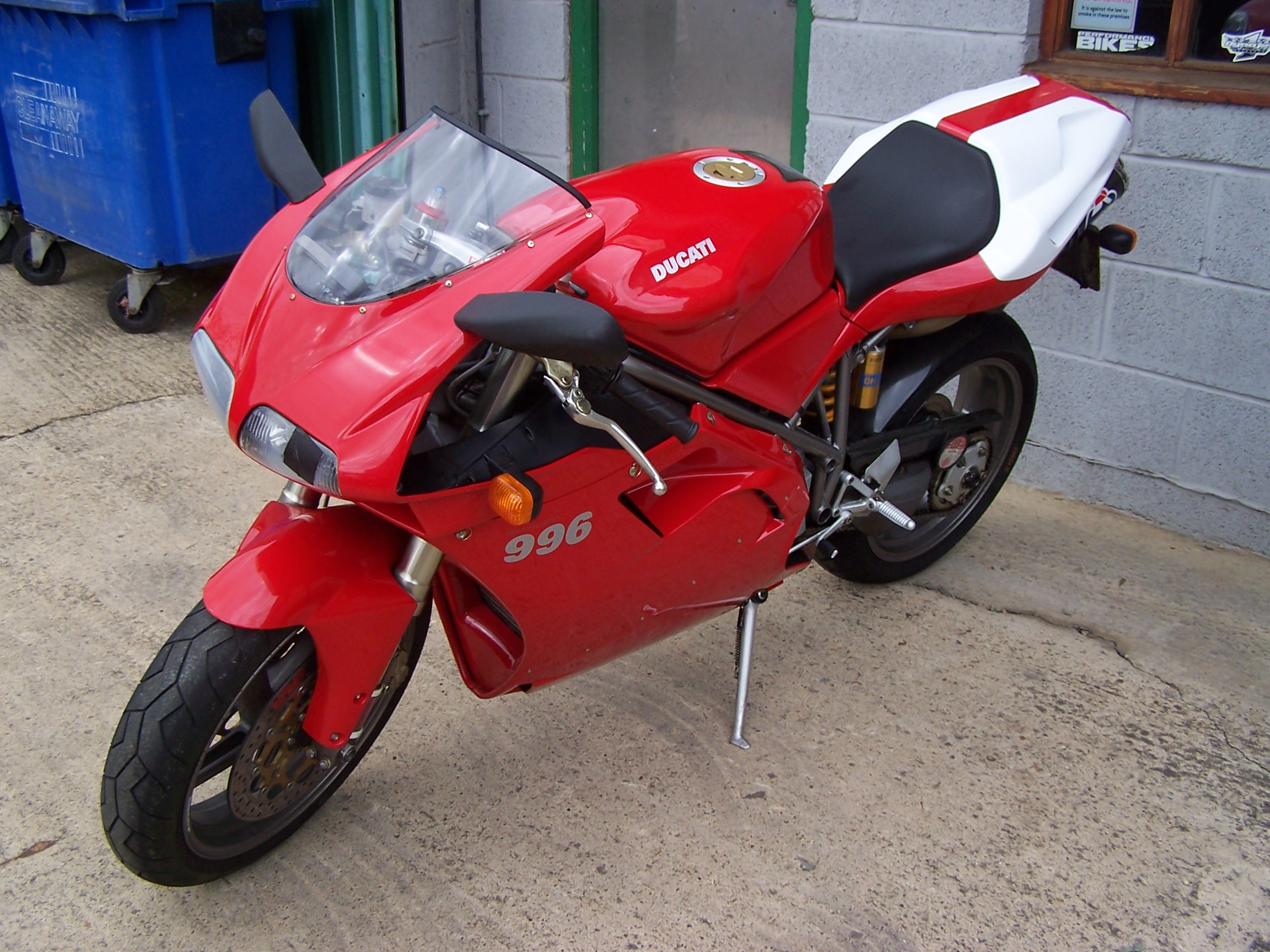 2002 Ducati 996 new belts and full service