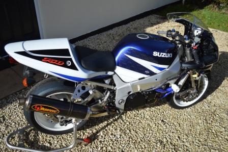 Suzuki GSX-R750K2 engine tune; 118 rear wheel bhp up to a usable and reliable 142bhp