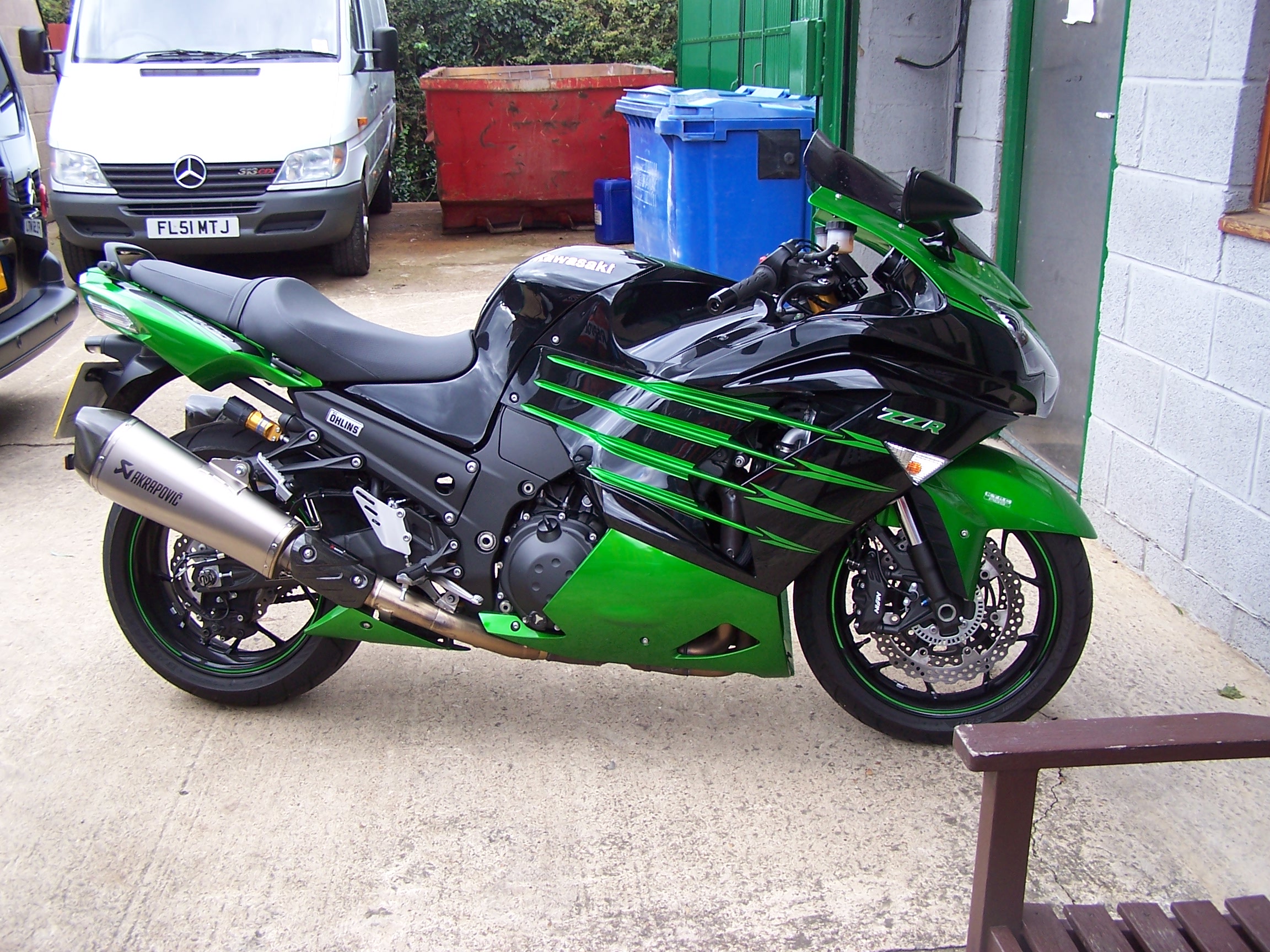 2014 Kawasaki ZZR1400 ECU remap – 195bhp at the rear wheel and fully de-restricted. Ouch!