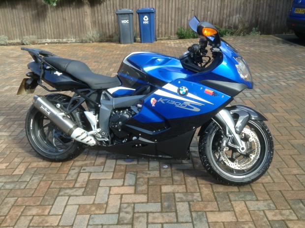 Andy's K1300 fresh from its ECU remap...