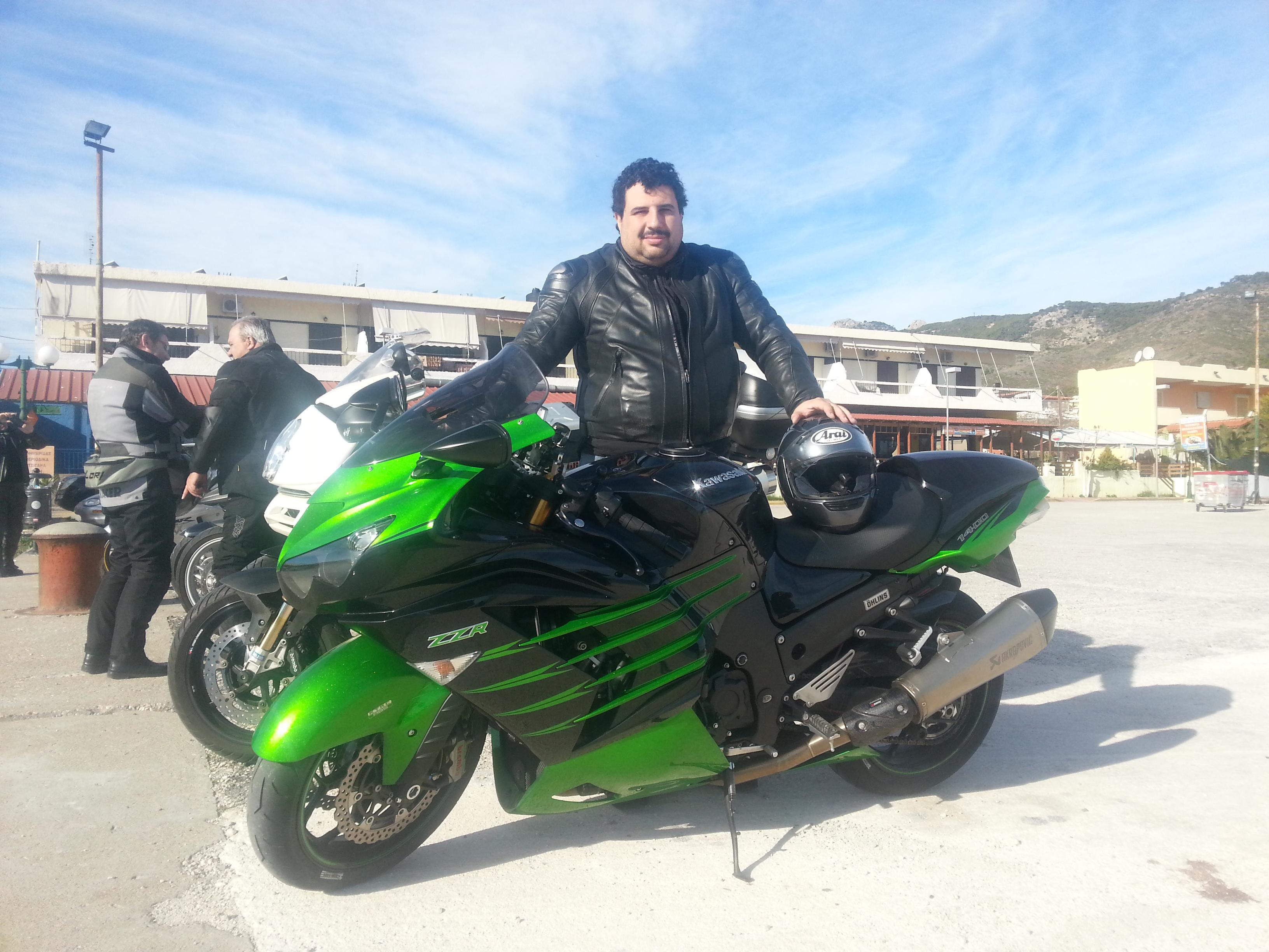 Kawasaki ZZR1400 ECU remap – with the ECU sent in the post from Crete…