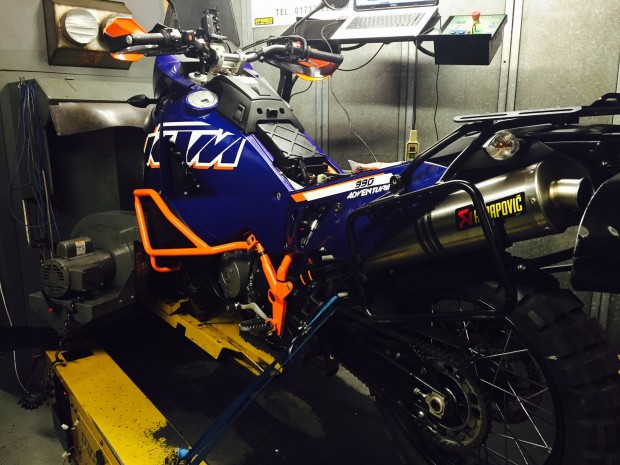 Not Andy's KTM Adventure, but one of the many we've ECU remapped...
