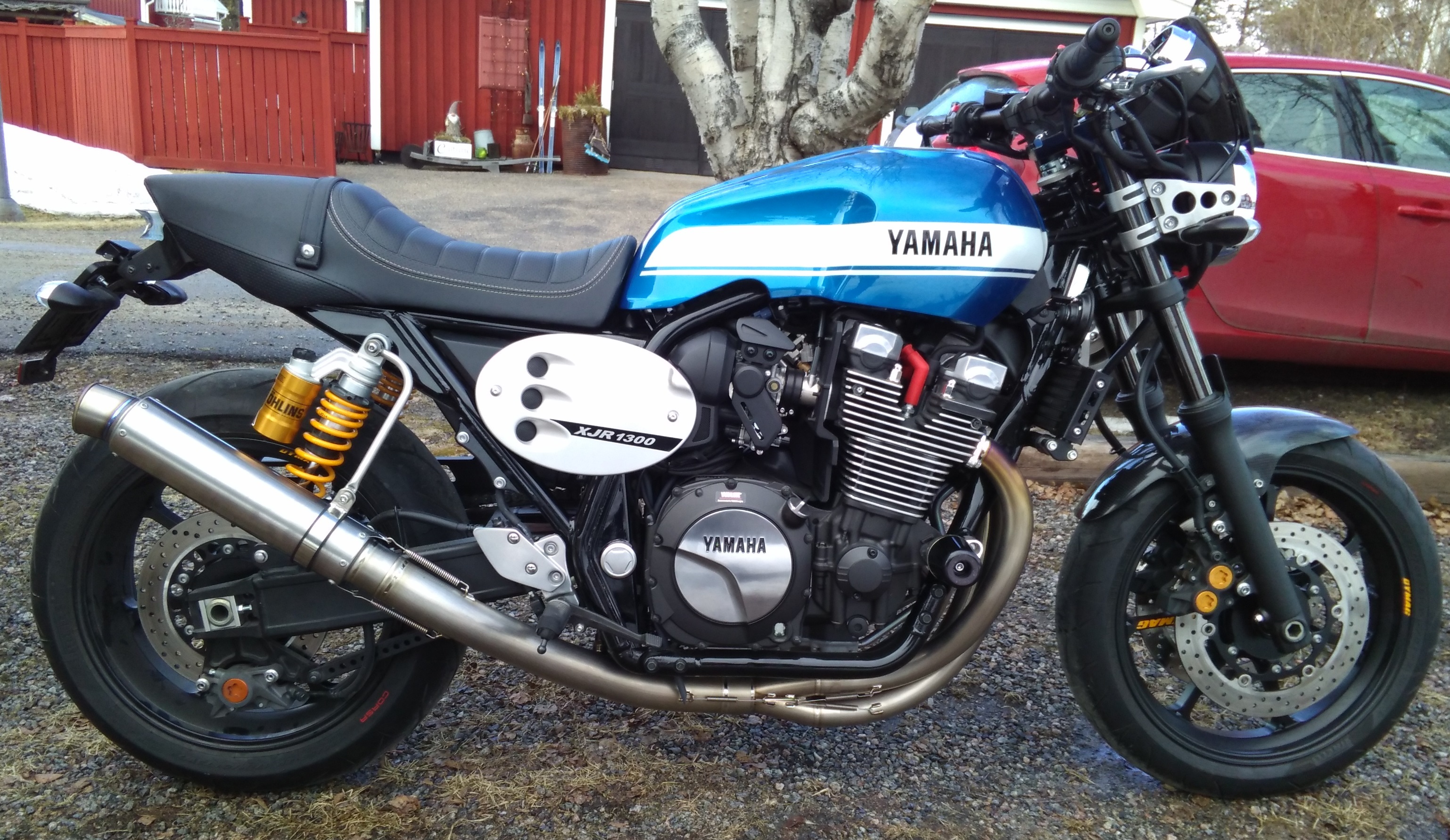 Yamaha XJR1300 (in Sweden) with BSD-mapped Power Commander PC V – the owner emails his thoughts…