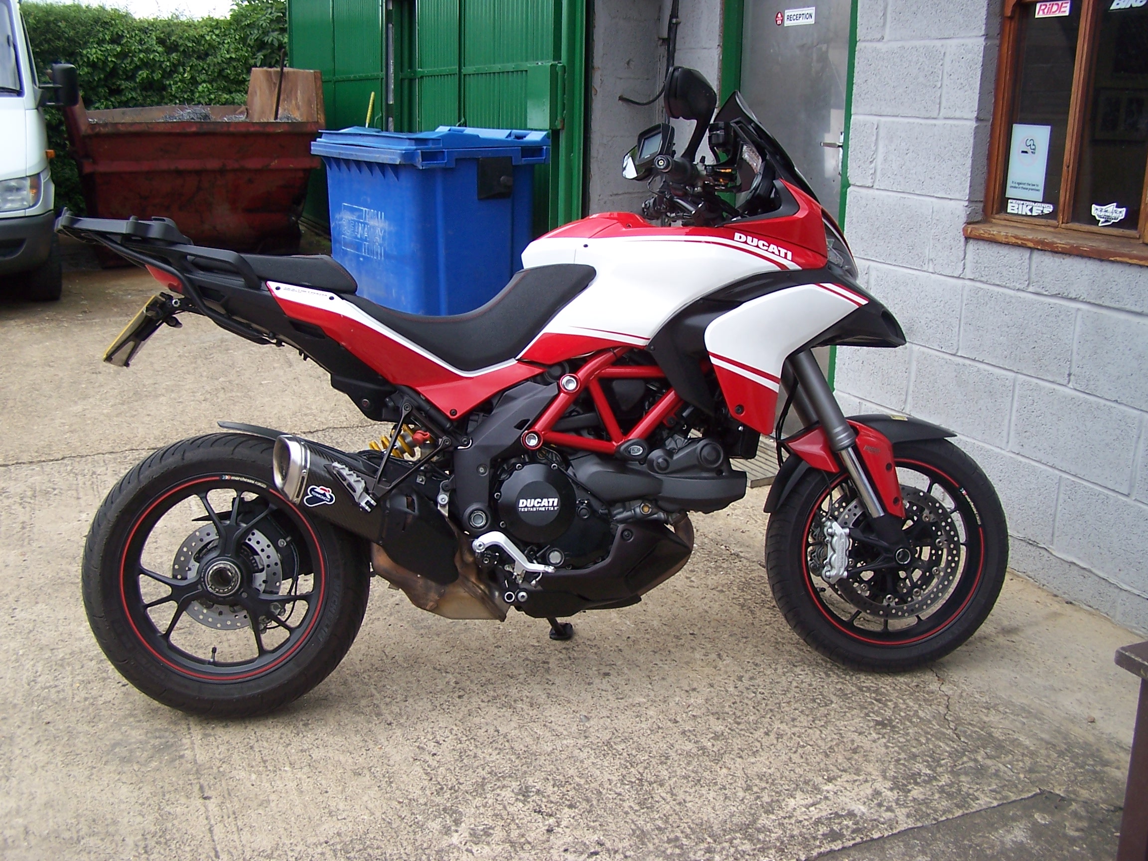 Ducati 1200 Multistrada ECU remap to get rid of snatchy throttle response and make it more off-road friendly