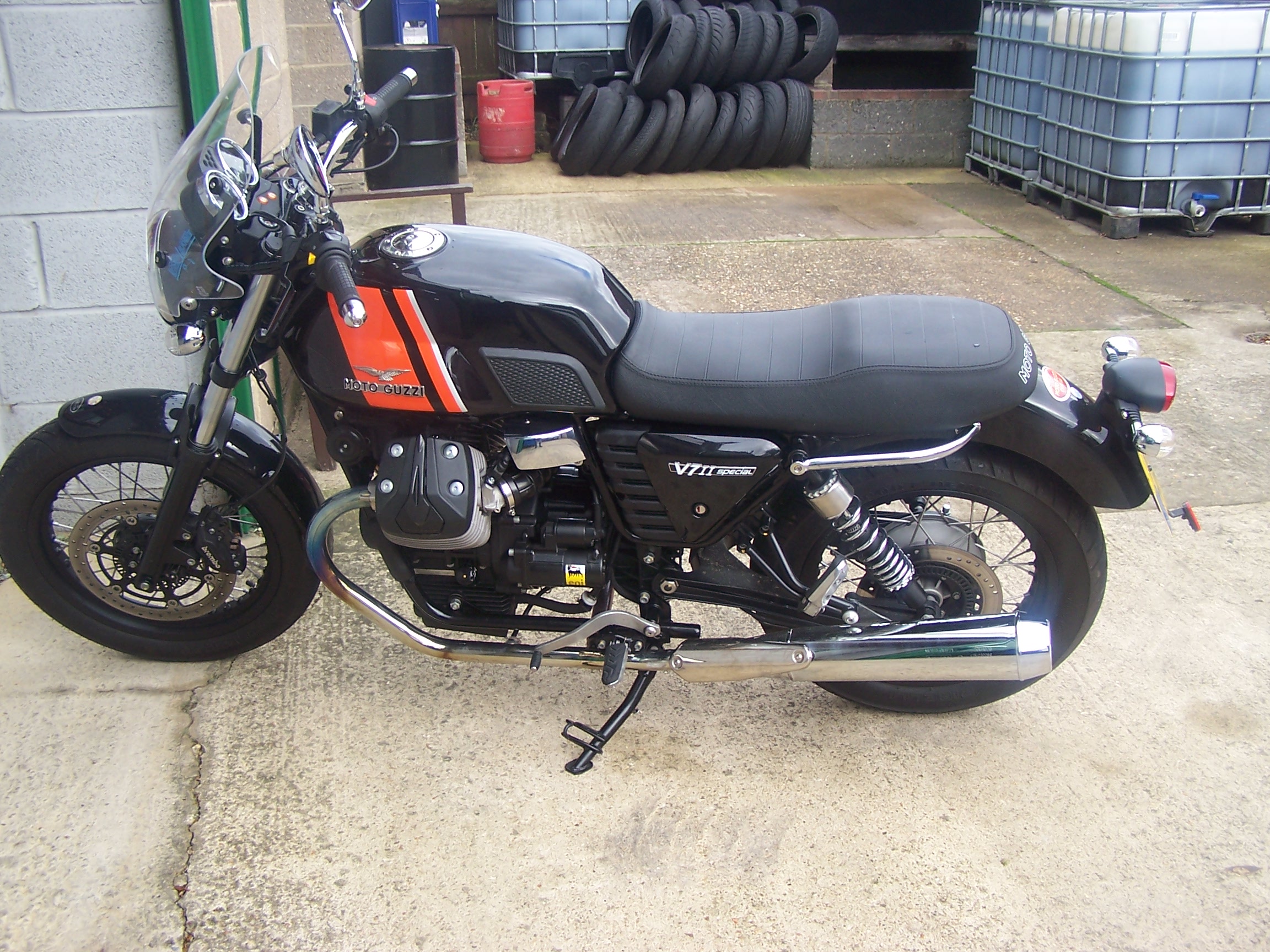 Moto Guzzi V7 Classic ECU remap to sort out a wheezy engine starved of fuel